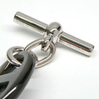 Hermes Bracelet Chaine D'ancre Rivage Metal Horn Silver 18.0 cm Seashell — view 3