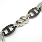 Hermes Bracelet Chaine D'ancre Rivage Metal Horn Silver 18.0 cm Seashell — view 6