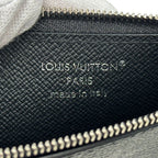 Louis Vuitton Wallet Monogram Eclipse Coin Case Card Holder Black Purse Small — view 5