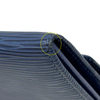 Louis Vuitton Wallet Epi Polmone Cles Miltille Blue Simple Flap — view 8