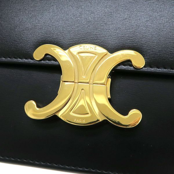 Celine Teen Triomphe Bag Shiny Calfskin — view 3