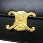 Celine Teen Triomphe Bag Shiny Calfskin — view 3