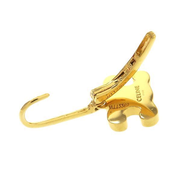 Celine Triomphe Rhinestone Earrings — view 8
