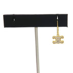Celine Triomphe Rhinestone Earrings