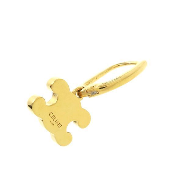 Celine Triomphe Rhinestone Earrings — view 5