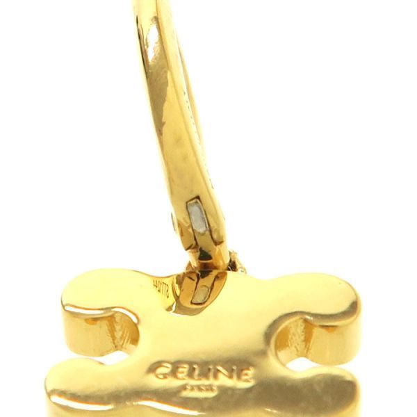 Celine Triomphe Rhinestone Earrings — view 7