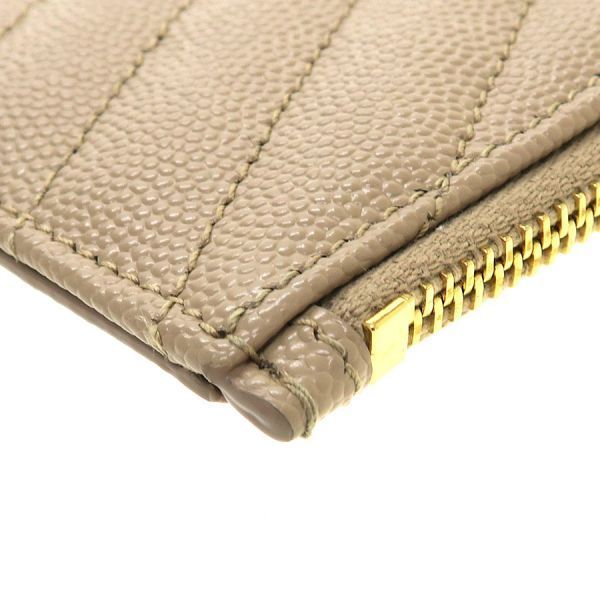 Saint Laurent Paris Monogram Fragment Zip Card Case — view 9