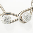 Loewe Rhinestone Bracelet Silver — view 4