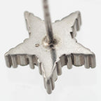 Dior Jadior Bee Rhinestone Earrings Silver — view 8