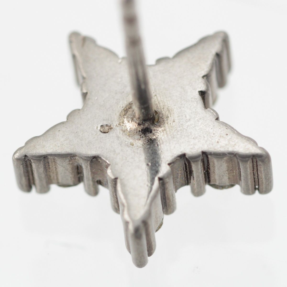 Dior Jadior Bee Rhinestone Earrings Silver — view 8