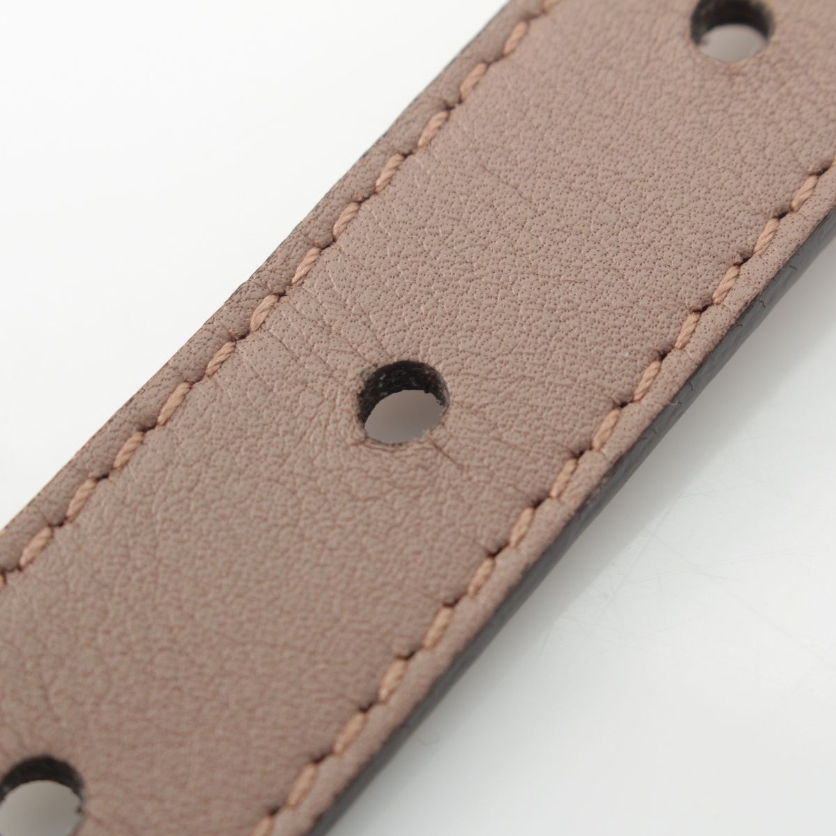 Gucci GG Marmon Leather Mini Belt Beige — view 8