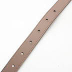 Gucci GG Marmon Leather Mini Belt Beige — view 6
