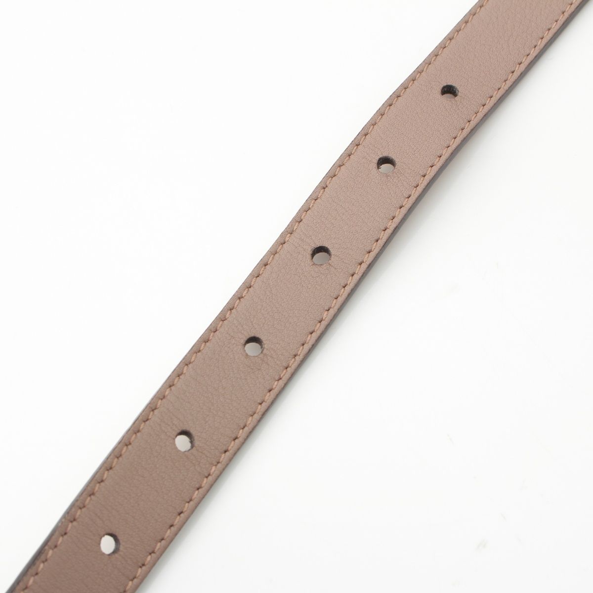 Gucci GG Marmon Leather Mini Belt Beige — view 6