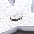 Chanel CC Logo Brooch 01 Metal Rhinestone Silver Clear — view 8