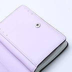 Louis Vuitton Fold Wallet White Black Purple Monogram Portefeuille Clair — view 8