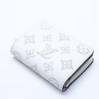 Louis Vuitton Fold Wallet White Black Purple Monogram Portefeuille Clair — view 4