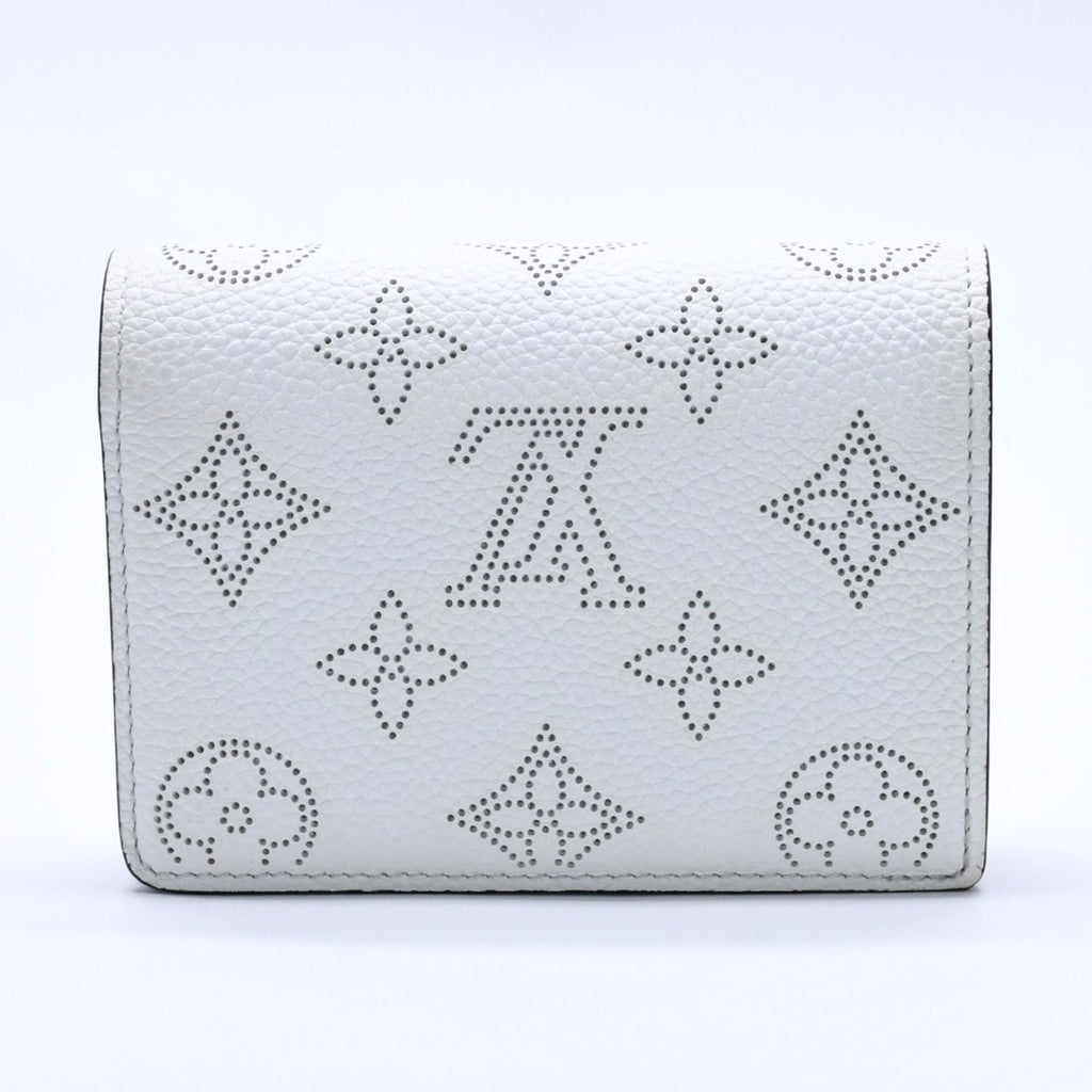 Louis Vuitton Fold Wallet White Black Purple Monogram Portefeuille Clair — view 2