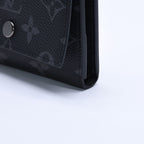 Louis Vuitton Monogram Eclipse Victor Wallet Black — view 8
