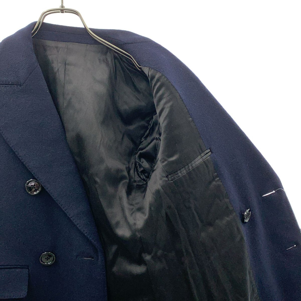 Celine Double Breasted Chesterfield Navy Shoulder — view 4
