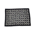 Chanel Shawl Scarf CC Logo Cashmere Black