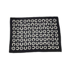 Chanel Shawl Scarf CC Logo Cashmere Black