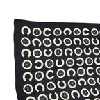 Chanel Shawl Scarf CC Logo Cashmere Black — view 3