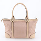 Gucci GG Canvas Bree Leather Tote Shoulder Hand — view 3