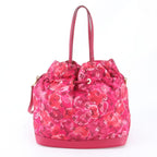 Louis Vuitton Ikat Flower Noefle MM Rose Indien 2-Way Shoulder Bag Crossbody — view 3