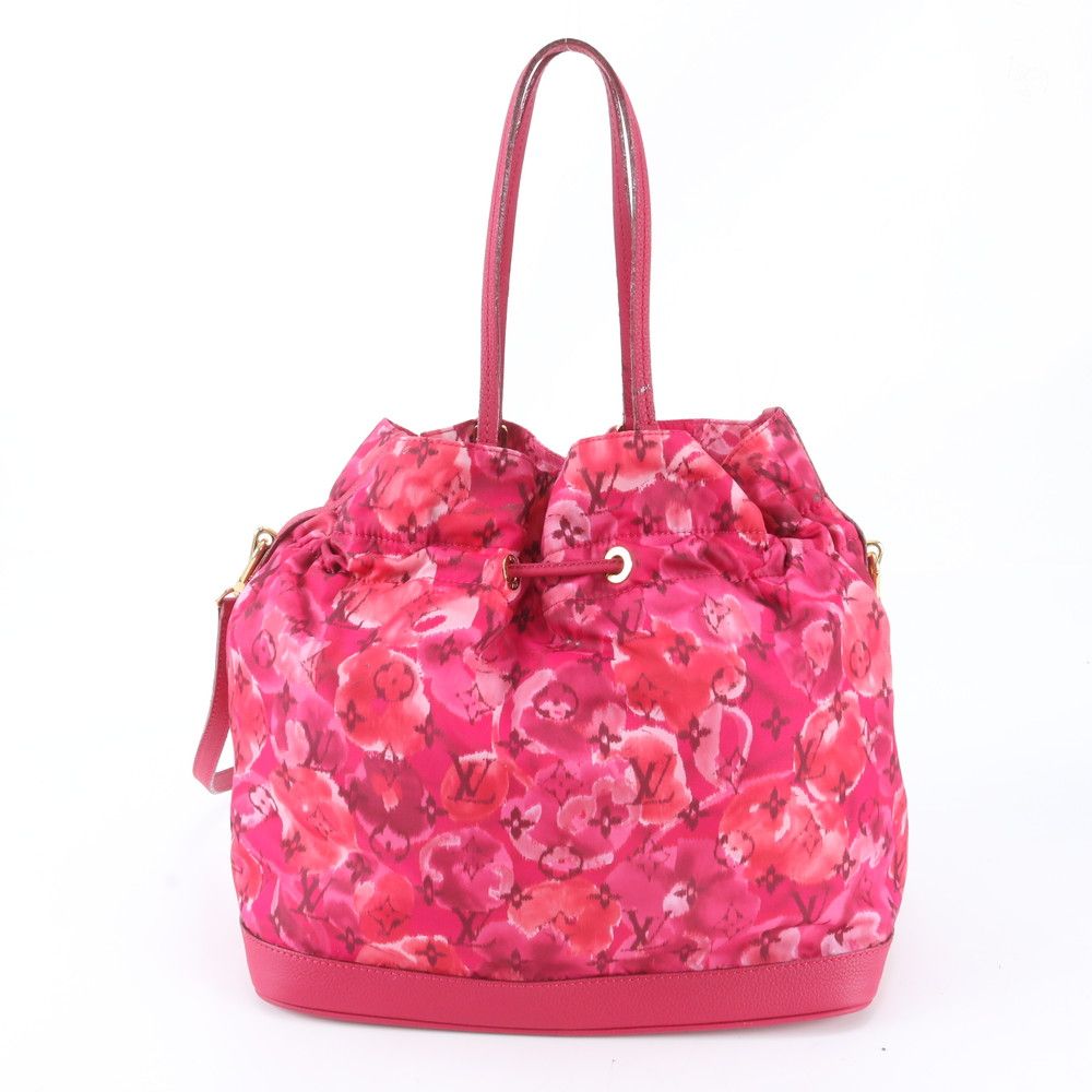 Louis Vuitton Ikat Flower Noefle MM Rose Indien 2-Way Shoulder Bag Crossbody — view 3