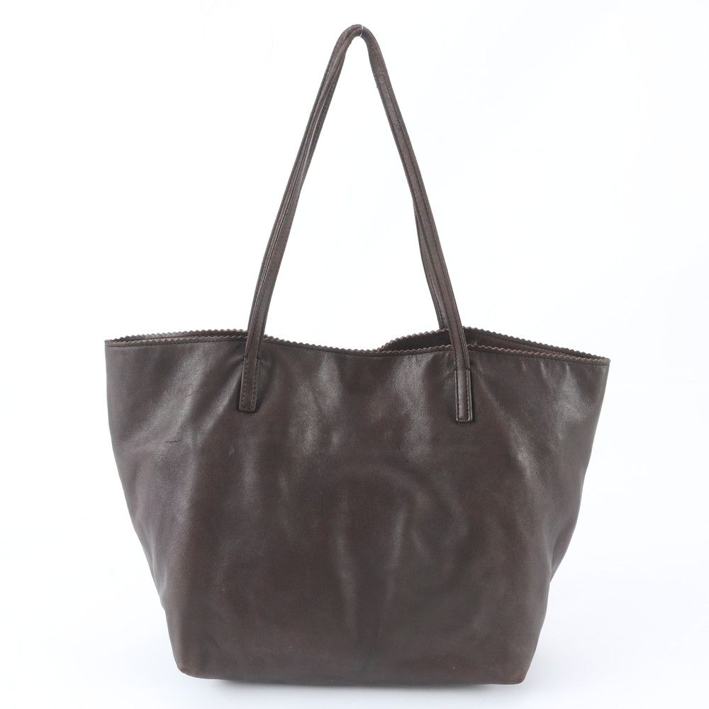 Loewe Anagram Nappa Leather Tote Shoulder Hand Brown — view 3