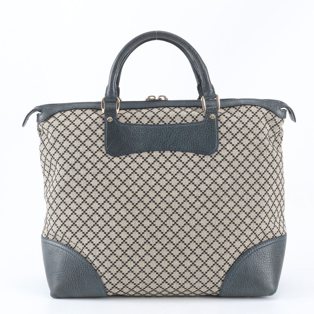 Gucci Diamante Horsebit Catherine Leather Tote Shoulder Hand — view 3