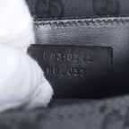 Gucci GG Canvas Leather Backpack Black — view 9