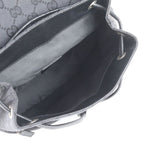 Gucci GG Canvas Leather Backpack Black — view 7