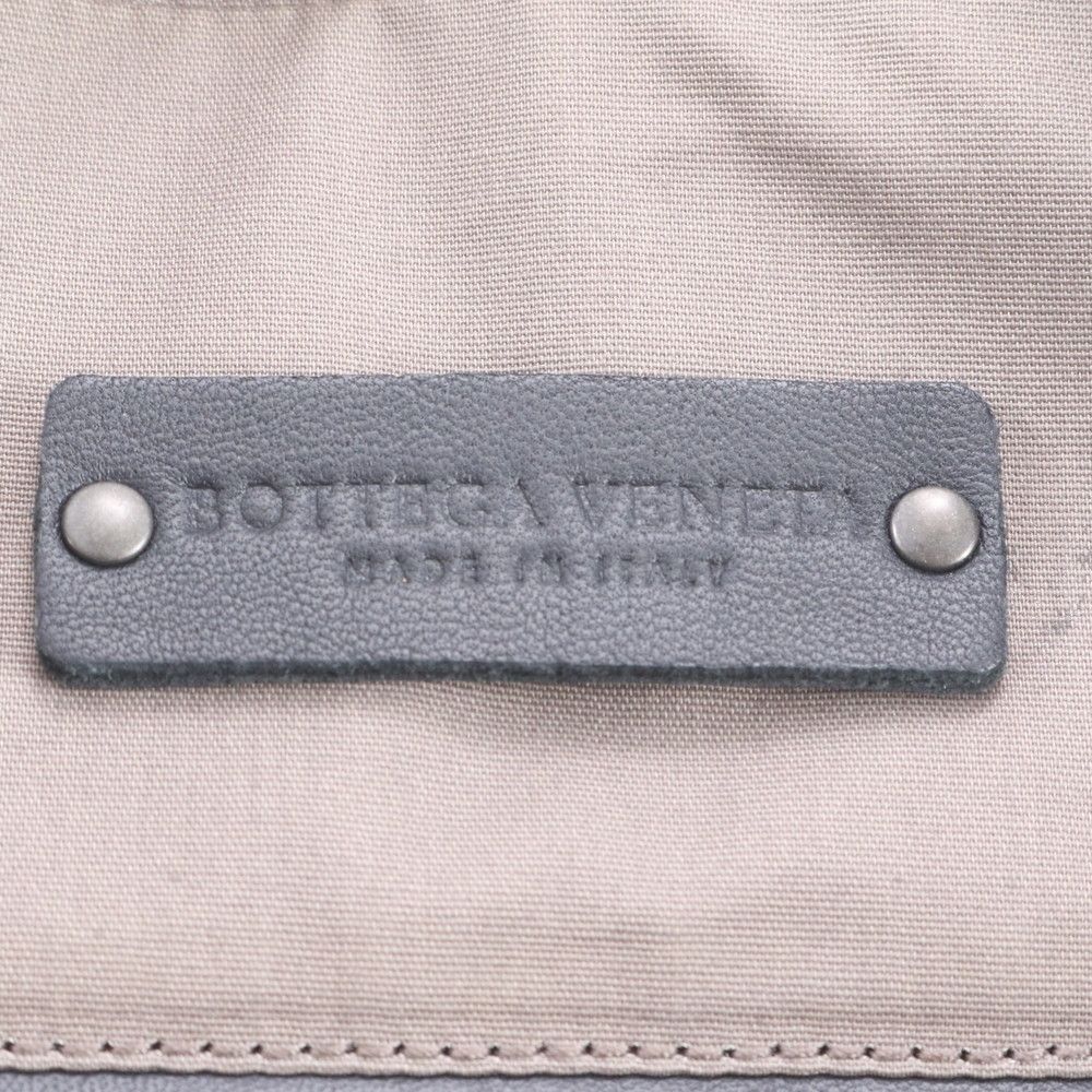 Bottega Veneta Intrecciato Leather Business Briefcase Black — view 8