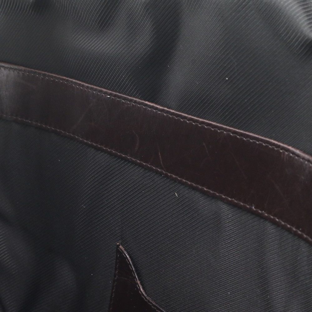 Gucci GG Supreme Leather Business Document Briefcase Brown — view 8