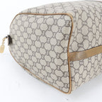 Gucci Vintage GG Plus Leather Boston Bag Tote Carry — view 6