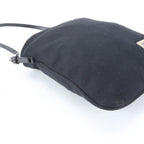 Fendi FF Logo Mamma Bucket Leather Shoulder Bag Hand Black — view 6