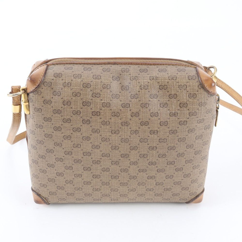 Gucci Micro GG Leather Shoulder Bag Crossbody — view 3