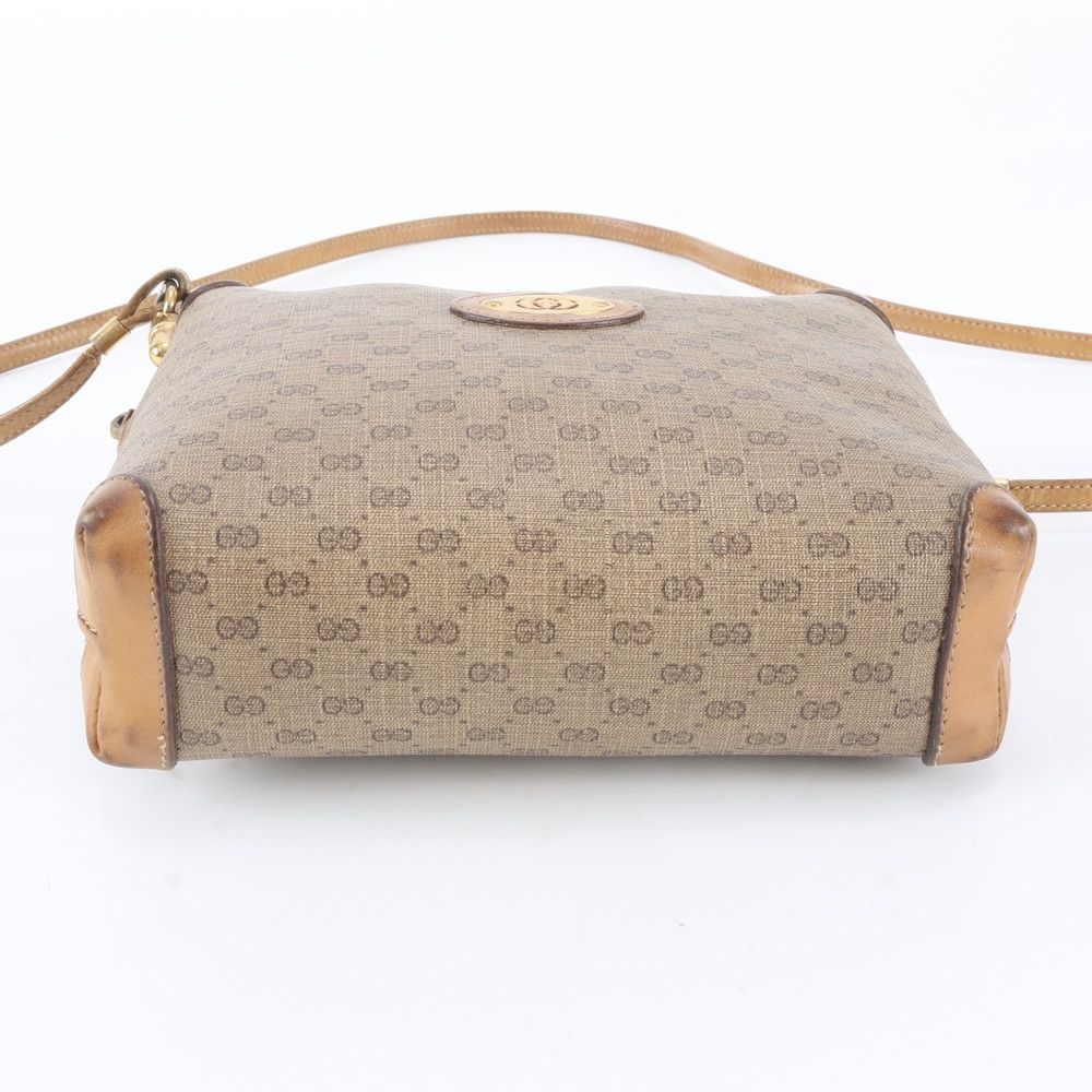 Gucci Micro GG Leather Shoulder Bag Crossbody — view 5