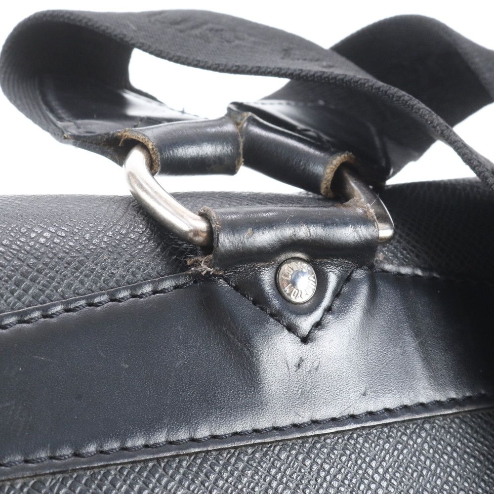 Louis Vuitton Taiga Cassia Leather Backpack Shoulder Bag — view 9