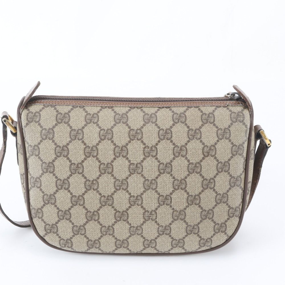 Gucci GG Supreme Leather Shoulder Bag Crossbody Hand Tote — view 3