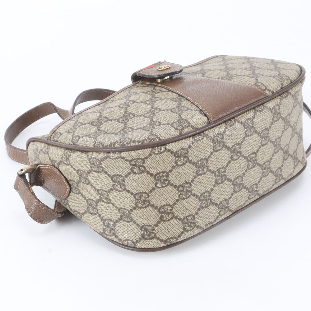 Gucci GG Supreme Leather Shoulder Bag Crossbody Hand Tote — view 4