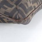 Fendi Zucca Leather Nylon Shoulder Bag Crossbody Messenger Business Tote — view 8