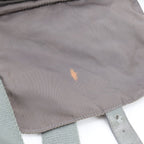 Prada Tessuto Nylon Triangle Logo Leather Shoulder Bag Crossbody — view 8