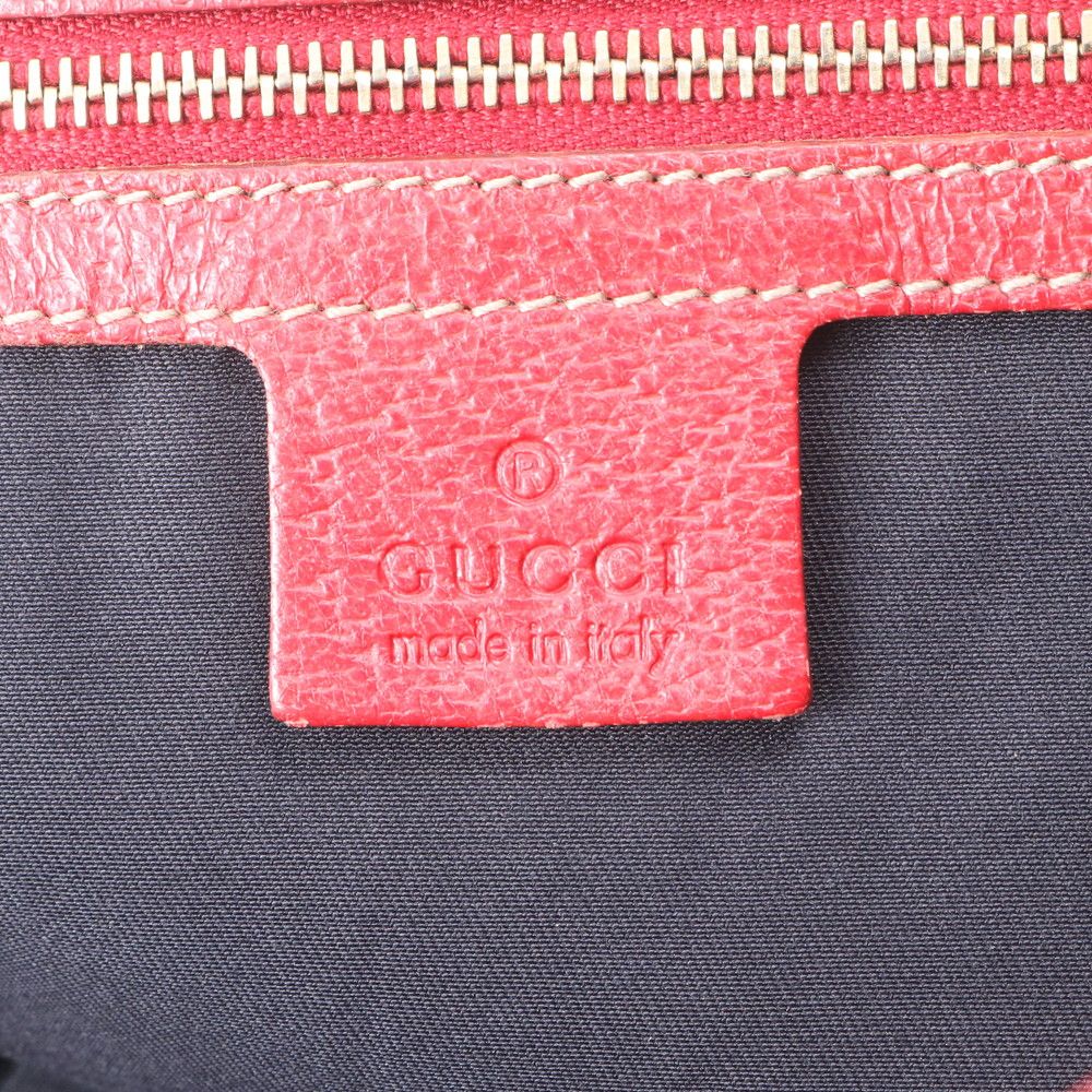 Gucci GG Canvas Leather Tote Shoulder Hand — view 9