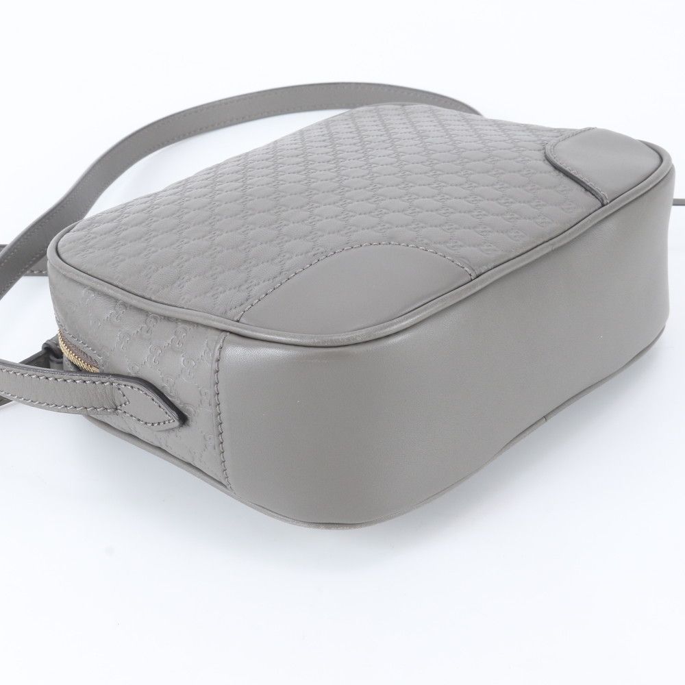 Gucci Guccissima Micro Leather Shoulder Bag Crossbody — view 4