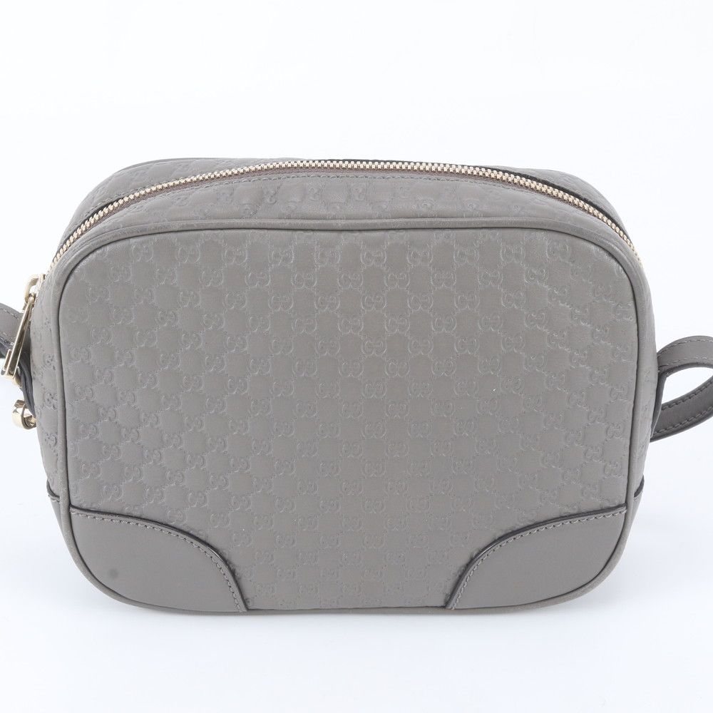 Gucci Guccissima Micro Leather Shoulder Bag Crossbody — view 3