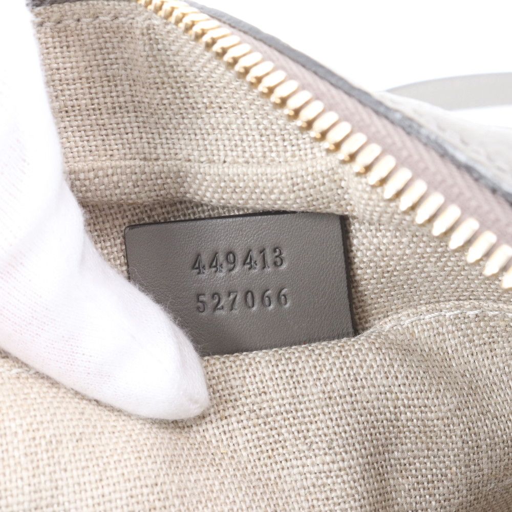 Gucci Guccissima Micro Leather Shoulder Bag Crossbody — view 9