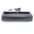 Gucci Interlocking Leather Shoulder Bag Crossbody Black — view 5