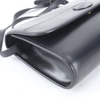 Gucci Interlocking Leather Shoulder Bag Crossbody Black — view 6